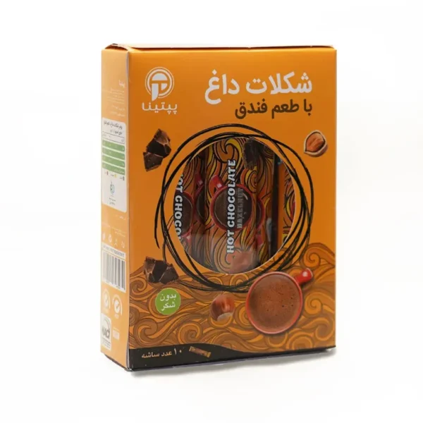شکلات داغ بدون شکر با پودر شیر فندق