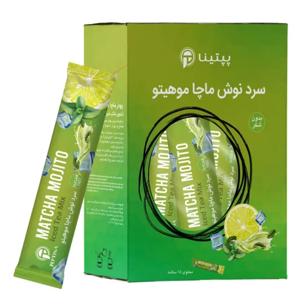 ماچا بدون شکر موهیتو